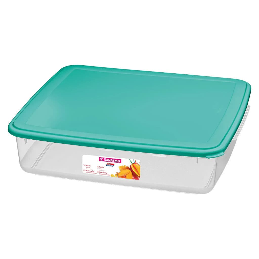 Pote Plástico Retangular Sanremo 6,3 Litros