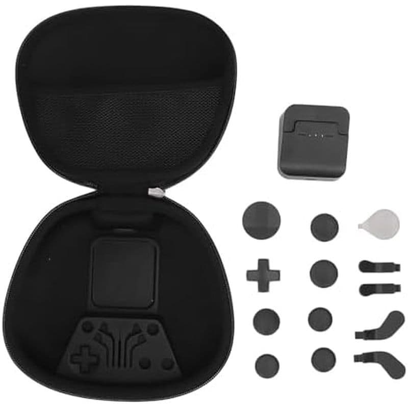 Pacote De Componentes De Polegares De Controlador De Jogo De Substituição Preto Para Elite Série 2 , Com Estojo De Trans