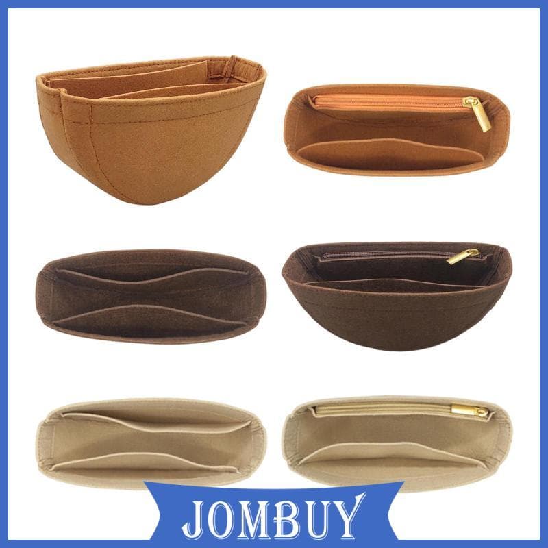 [Jombuy] Inserção Organizadora De Bolsas Para Sacolas Divisor Organizador De Feltro Bolsa Interna De Bolso Modelador De