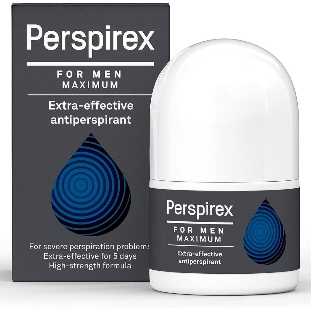 PERSPIREX Antitranspirante MASCULINO DE MAIS ALTA POTÊNCIA Clinicamente comprovado para reduzir a transpiração excessiva