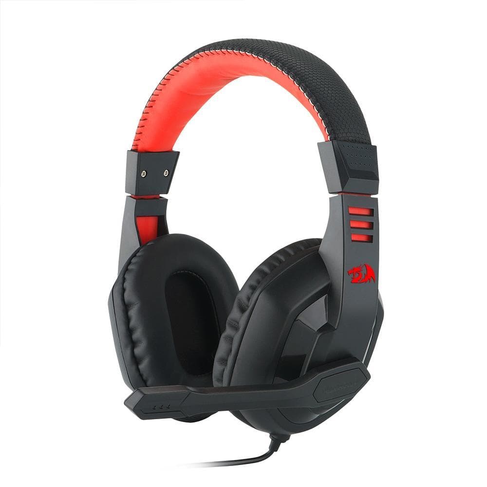 HEADSET GAMER REDRAGON H120 ARES (P2 + ADAPTADOR 3.5)  PRETO E VERELHO