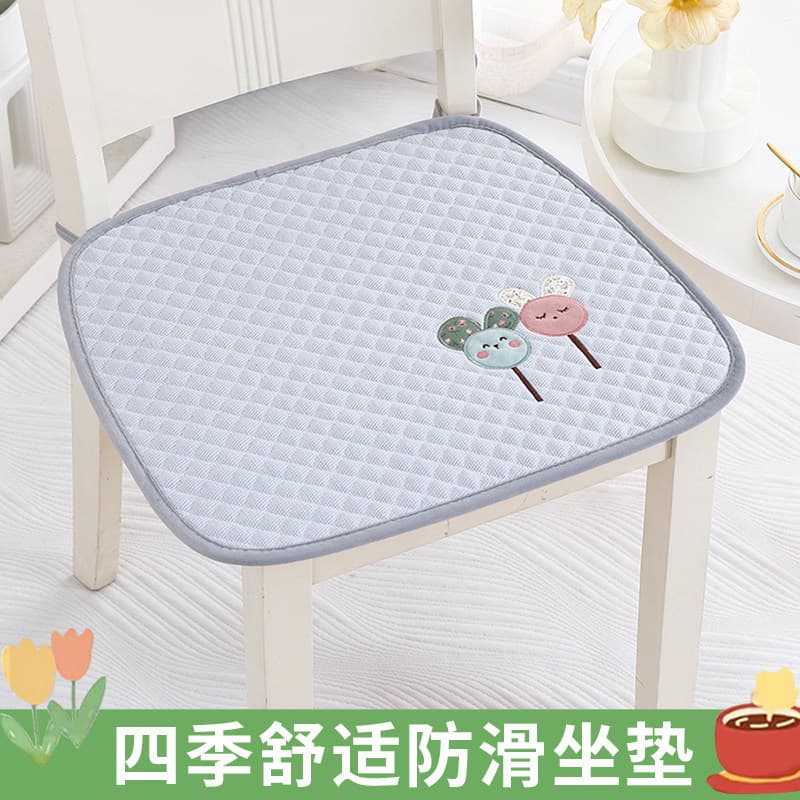 Almofada para cadeira de jantar Almofada para cadeira Novo estilo para bunda espessada de inverno Almofada de l