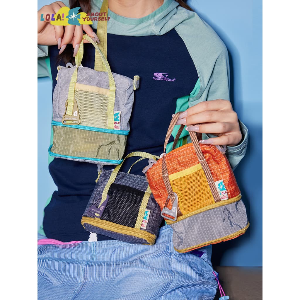 Guan Jimanye leve Asuka saco do mensageiro Mini Casual All-Match portátil extensível bolsa de armazenamento de passaport