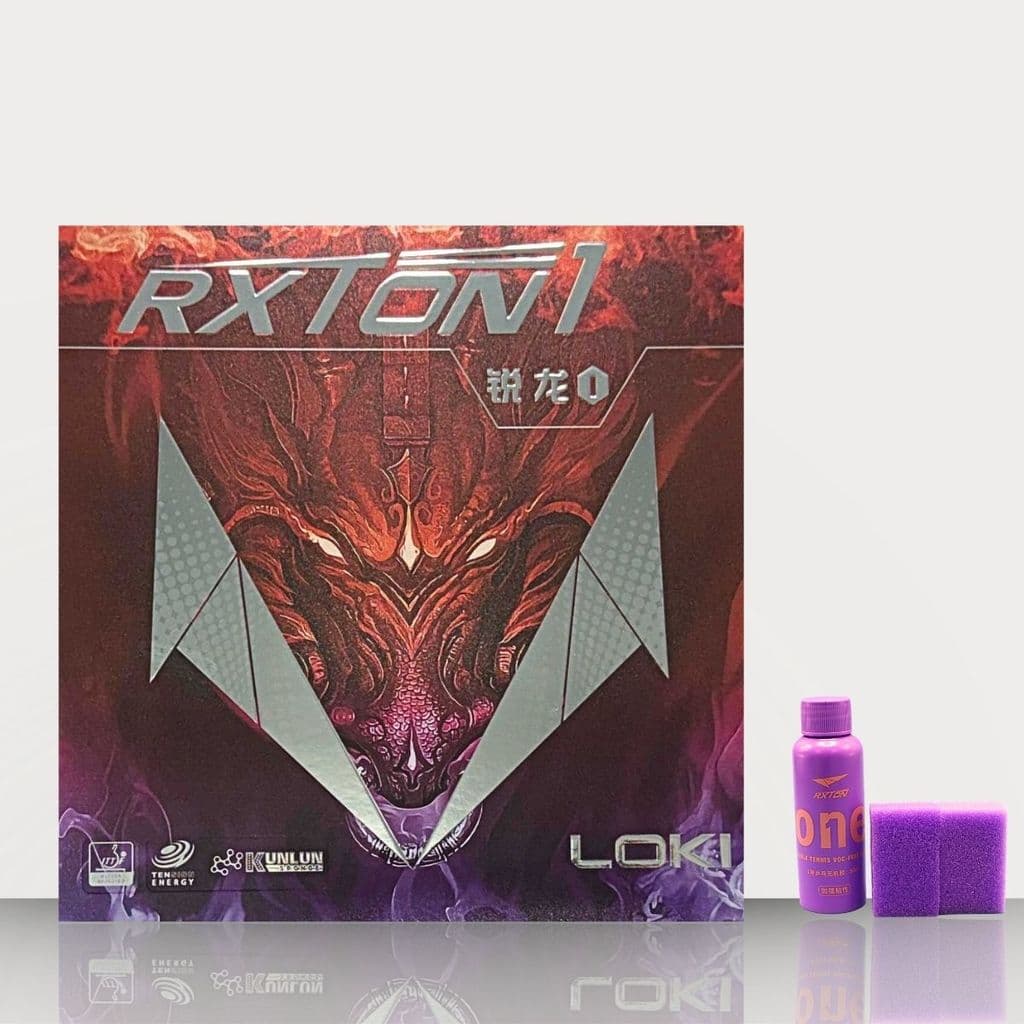 Kit Borracha Loki Rxton 1+ Cola 50ml Tênis Mesa Ping Pong