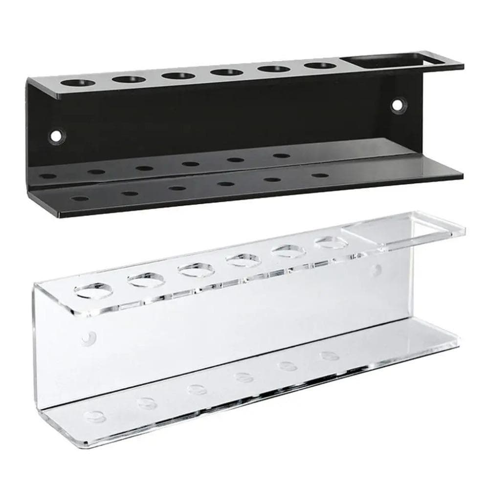 Suporte Para Canetas Marcadoras FTARLY , Marcador De Quadro Branco Acrílico Com 6 Slots E Borracha , Caneta De 6 Furos M