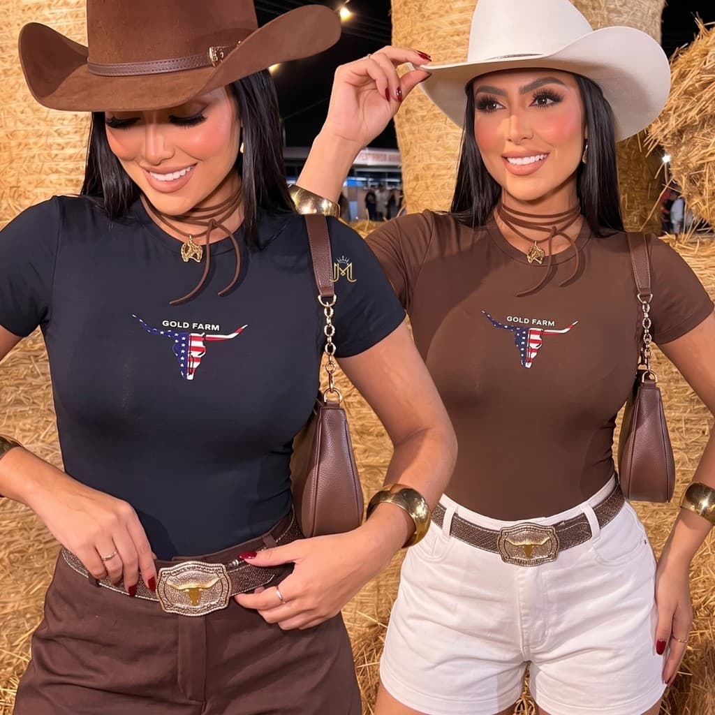 Body Feminino Suplex Premium Duplo Forrado Gola Manga Curta Básico Casual Confortável Moda Feminina