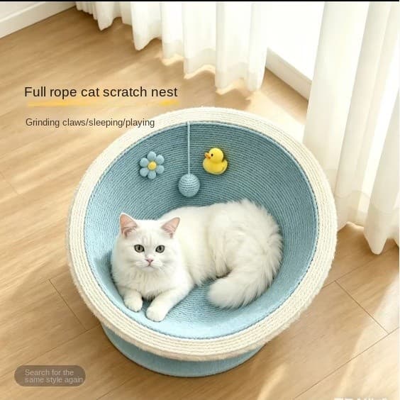 Placa Para Arranhar Gatos , Ninho Espacial , Tudo Em Um , Quatro Estações , Corda universal , Bacia , Brinquedo