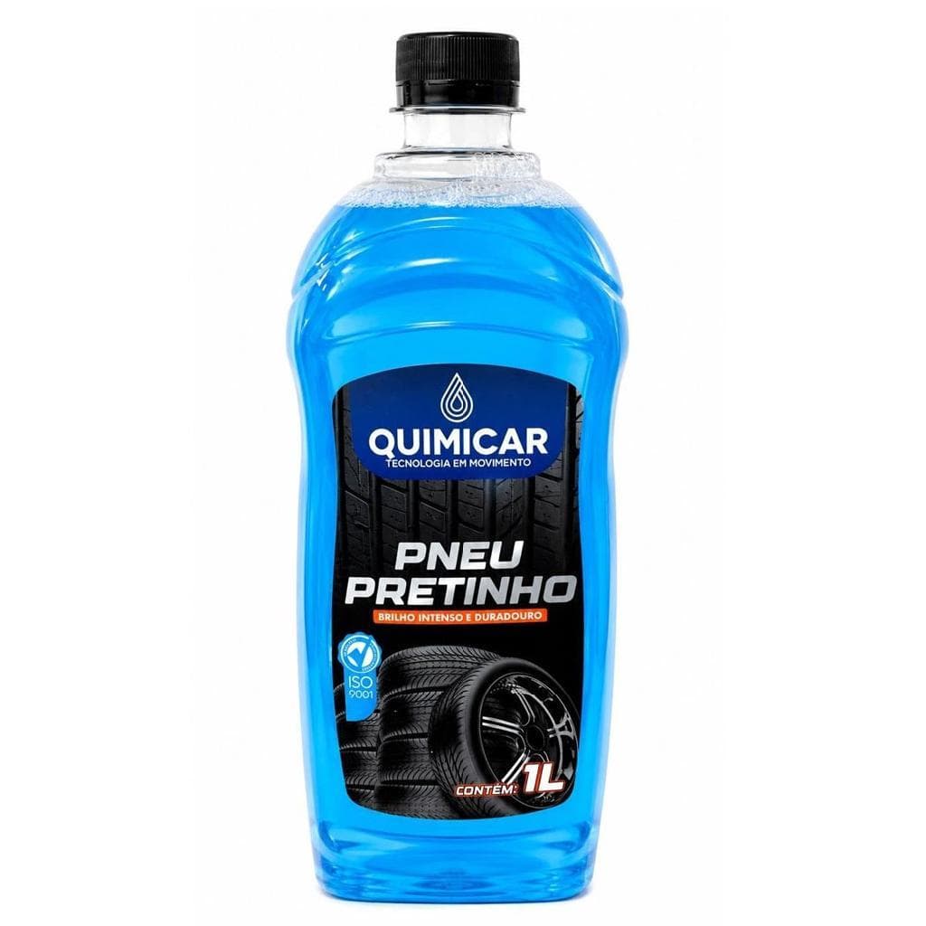 Abrilhantador Automotivo Pretinho para Pneus Quimicar 1L