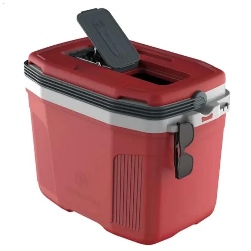 Caixa Térmica 20L Termolar SUV Vermelho Latino Cooler Para Praia Pesca Camping Viagem