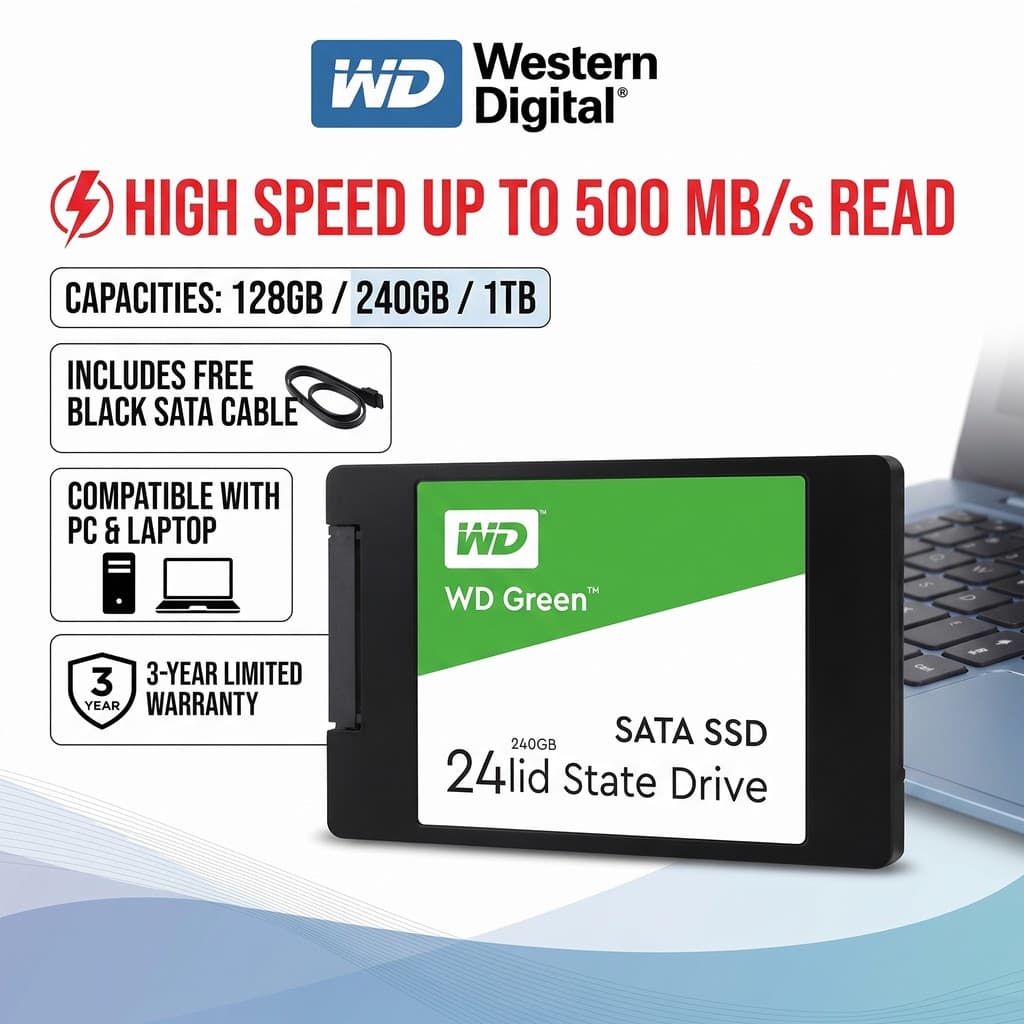 SSD 120GB 240GB 1TB SATA3 Unidade de estado sólido de 2.5 polegadas adequada para Laptop