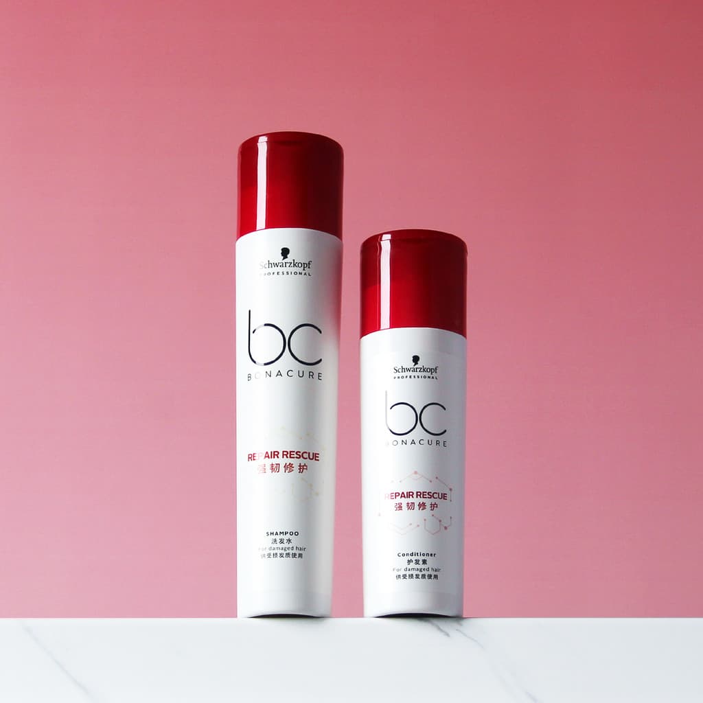 Schwarzkopf reparação Shampoo condicionador máscara de cabelo creme condicionador Polyflor BC macio forte Anti-quebra li
