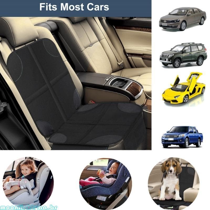 moonlightyaa1 Assento Carro Almofada Para Bolsos Malha Apoio Antiderrapante Bebês Animais