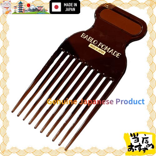 Diretamente do Japão  BABLO POMADA PENTE AFRO PENTE MASCULINO PERMANENTE PENTE PARA BARBEIRO JAPÃOProdutos ocultos de a
