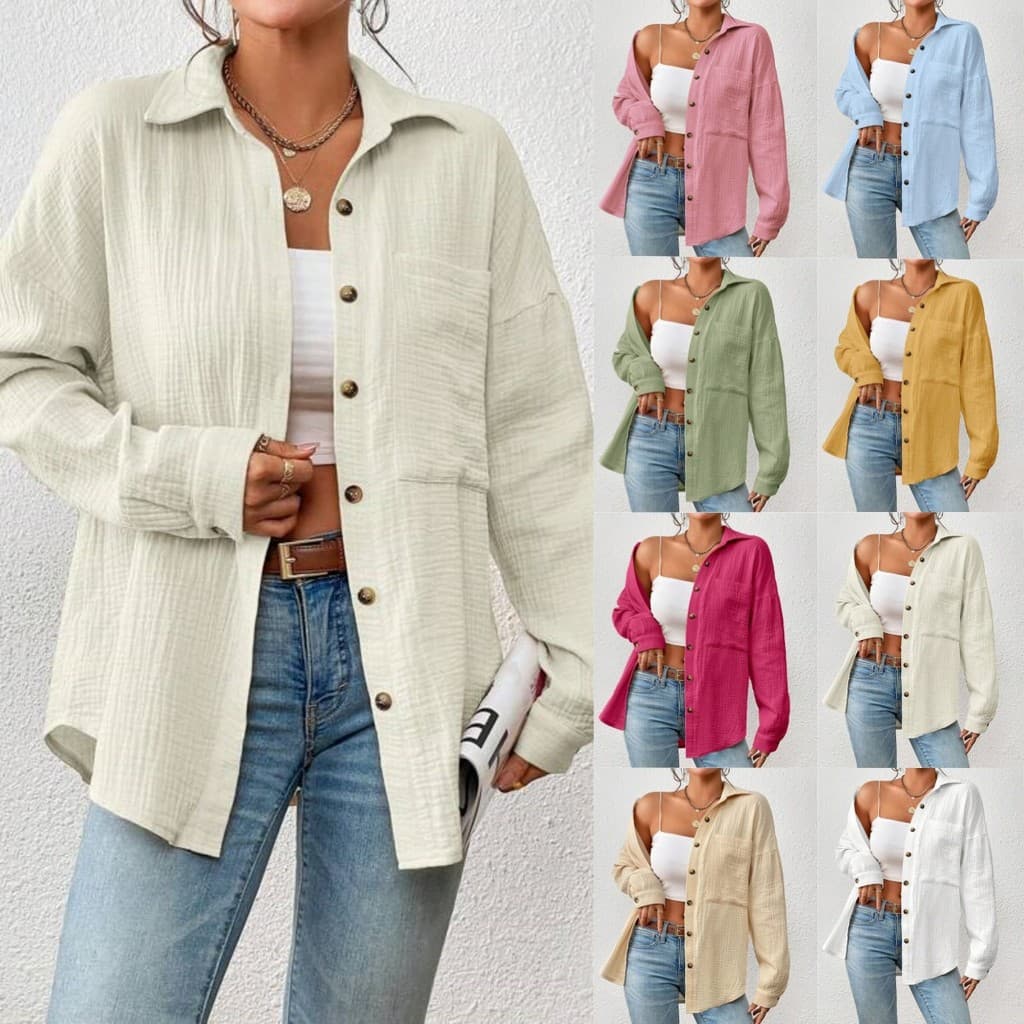 Camisa Feminina Manga Comprida Blusa Europeia E Americana Morcego