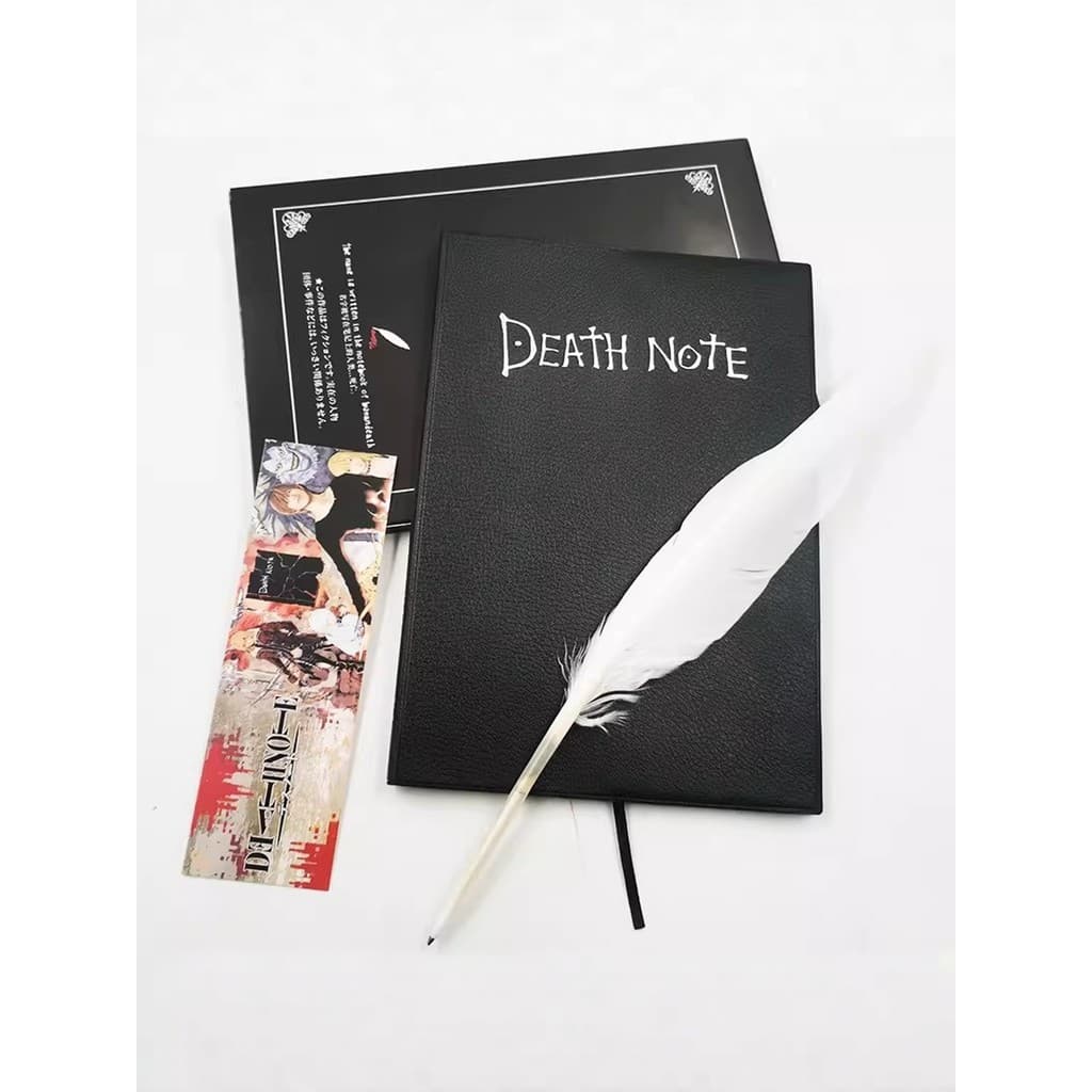 Death Note caderno bidimensional deathnote notas morte mercadoria caderno bloco de notas Anime criativo