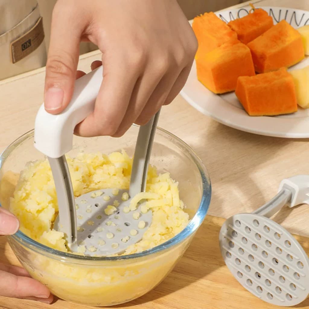 Prensa de purê de batata em aço inoxidável, suplemento alimentar para bebê, prensa de abacate, espremedor de bebê, ferra