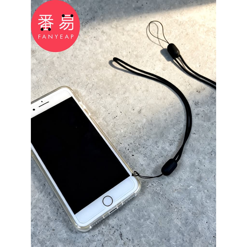 Cordão para celular D1zzn001-Capa para celular cordão de Silicone para pulso resistente a choques corda Anti-perda pinge