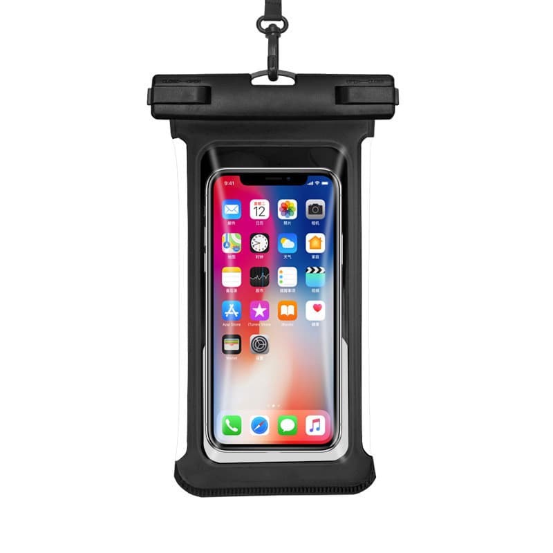 Fivela saco do telefone móvel à prova dwaterproof água tela de toque natação Takeaway caso do telefone tiro subaquático