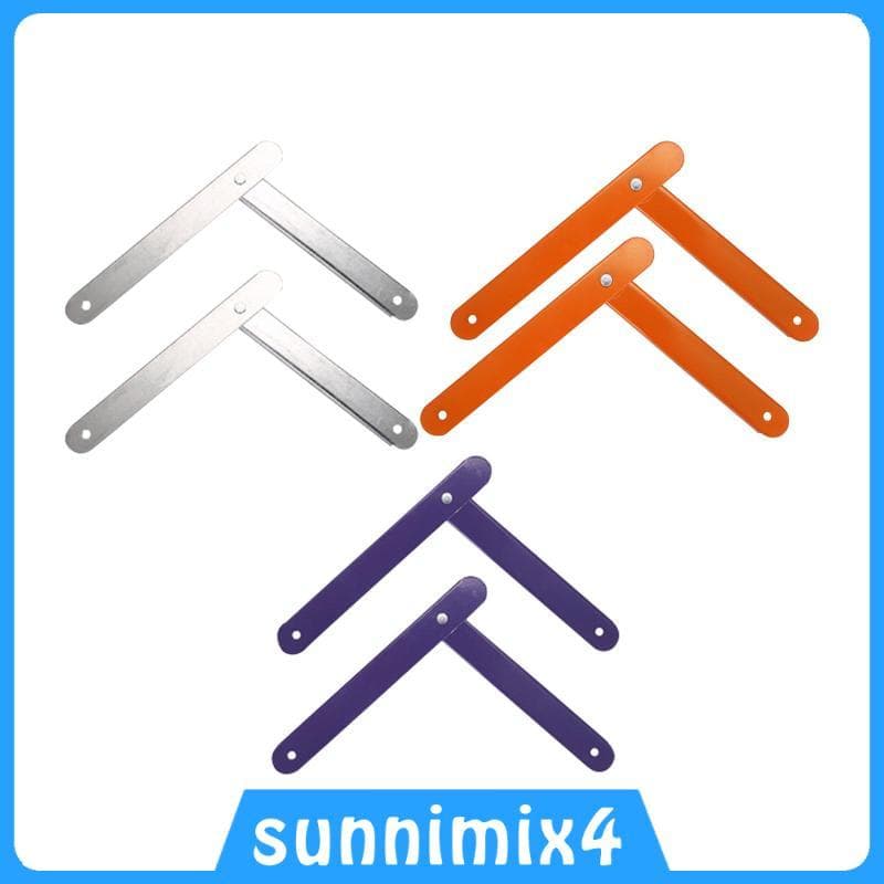 [Sunnimix4] Acessórios Para Escada De Alumínio Fixação De Dobradiça De Extensão De Tirante Reforçado Conector Escadas De