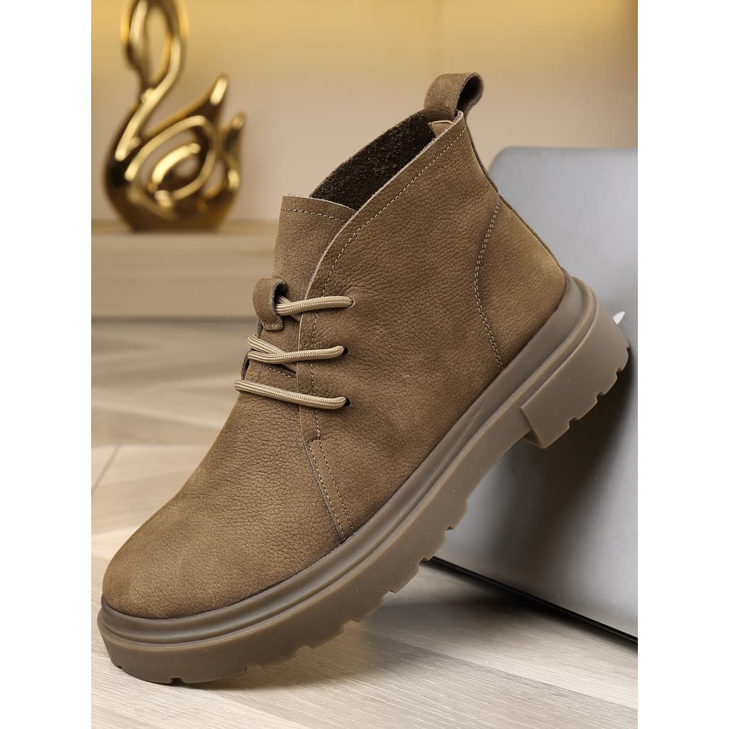 Martin botas masculinas outono inverno Retro botas de couro masculino camada superior sapatos masculinos de alta qualida