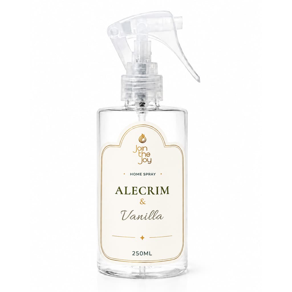 Home Spray Alecrim e Baunilha Vanilla 250ml Aromatizador de Ambiente Perfume para Casa