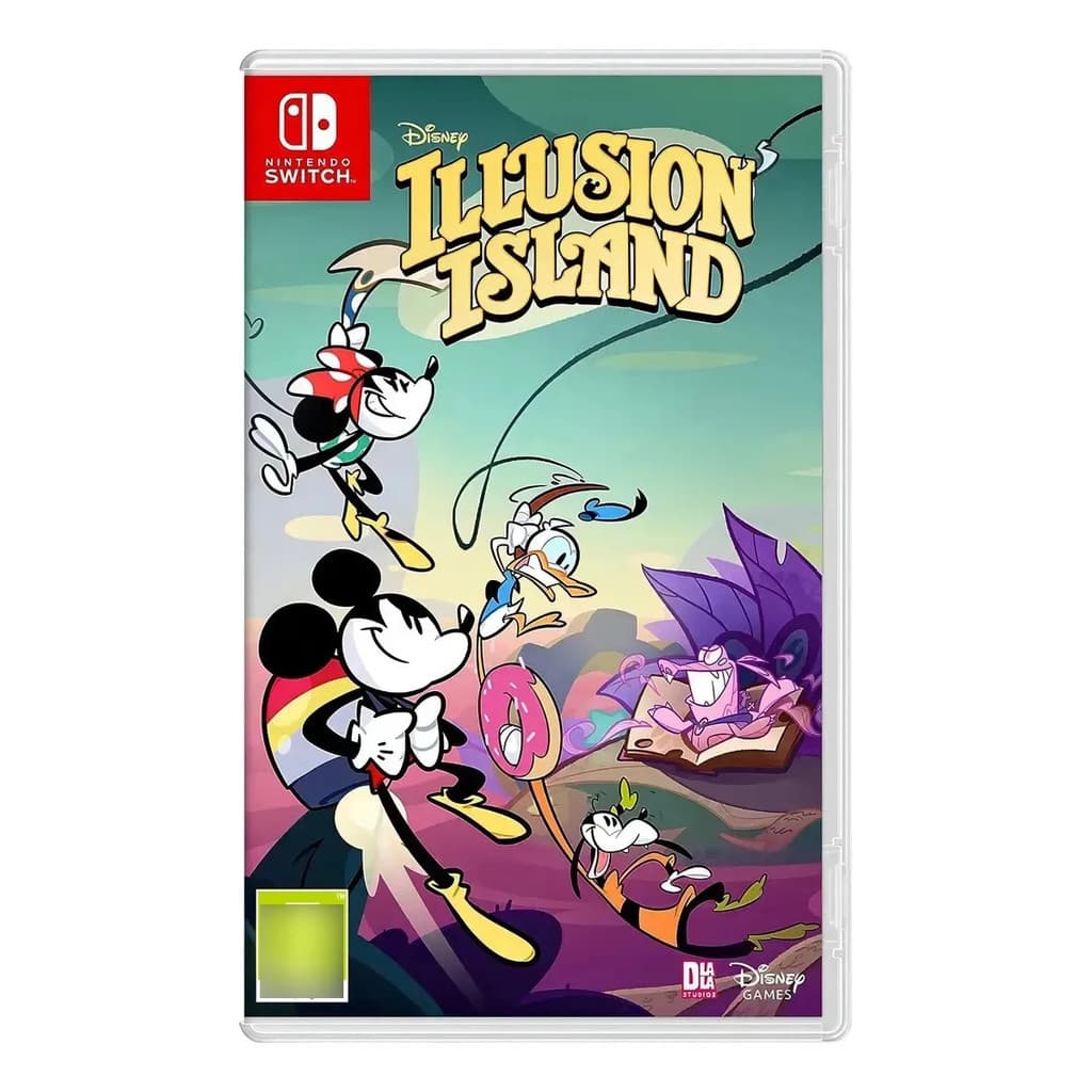 Disney Illusion Island - Switch | Versão Física Oficial Disney | Legendado em Português Modo Família | Novo na Caixa