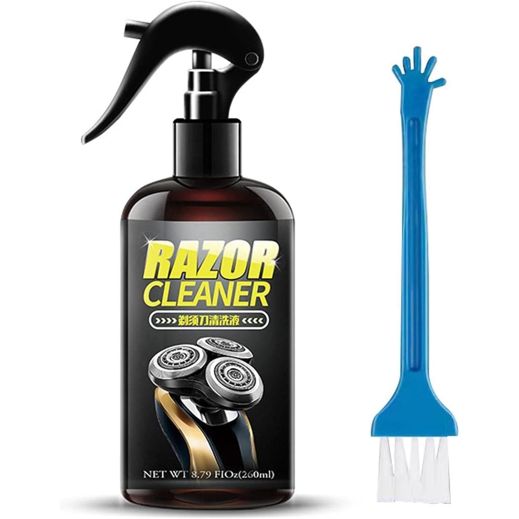 Spray de Limpeza Universal Eficiente para Barbeadores Elétricos, 9.15oz, Solução de Limpeza para Barbeadores Elétricos,