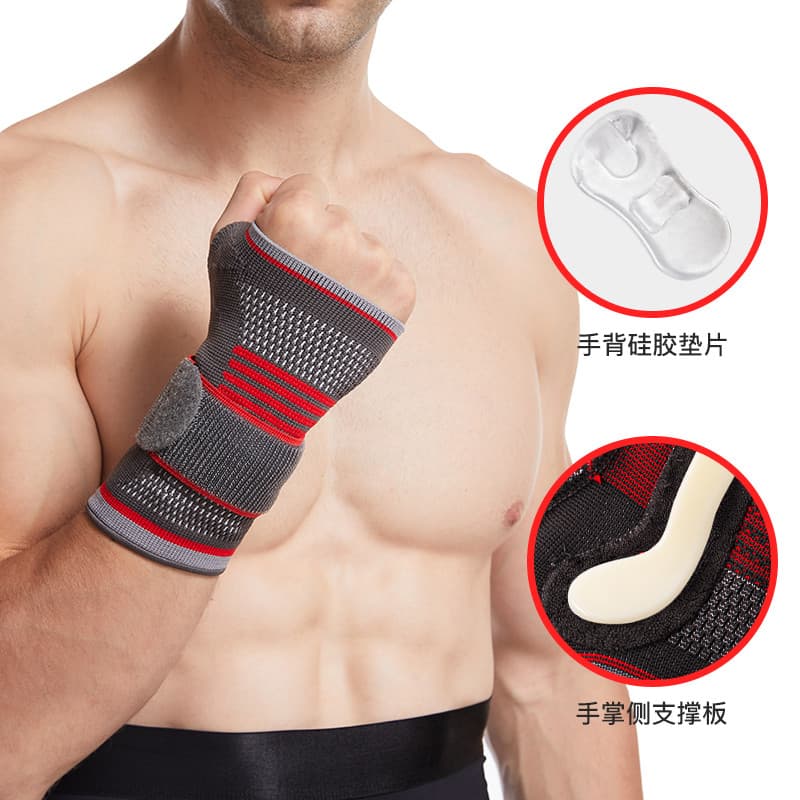 Suporte de pulso esportivo masculino feminino entorse Mouse tala titular articulação fratura suporte bainha de pulso tub