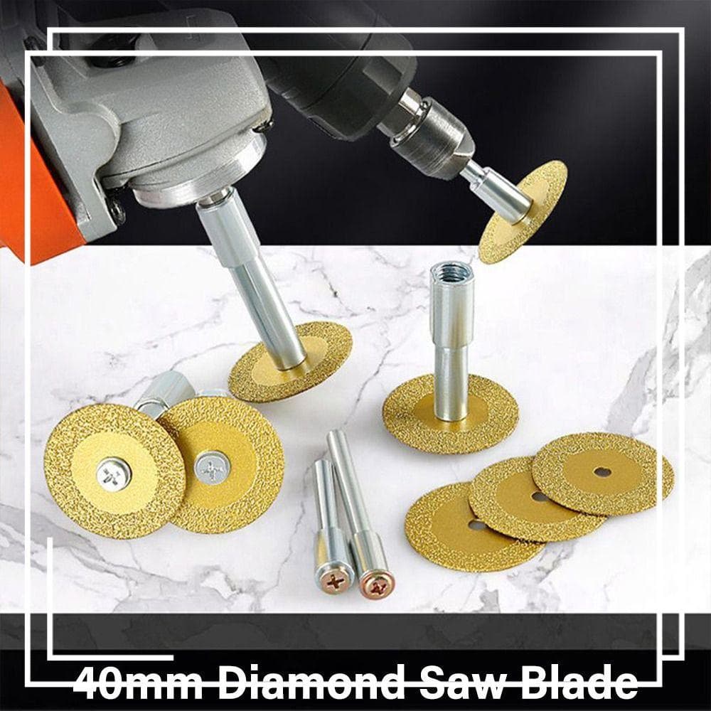 Disco De Corte Com Diamante , Lâmina De Serra De Brasado , Rebolo Prático De 40mm Para Trituração De Lâminas