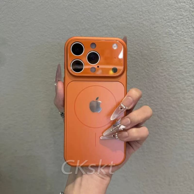 Nova Capa Protetora Magnética Para iPhone 17 Com Textura Fosca , Adequada Modelos 16 , 15 , 14 ,13 ,12 ,11 Pro Max