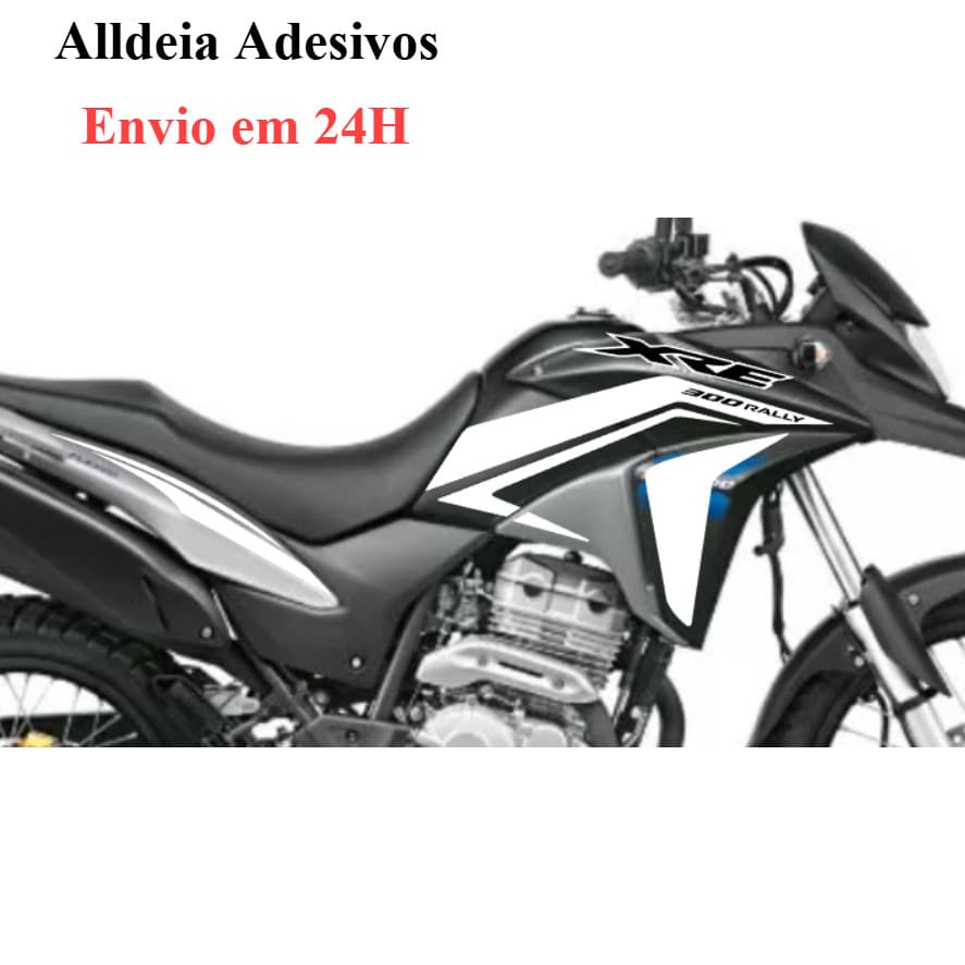 Adesivos Faixas Emblemas Xre 300 Rally 2014 / 2015