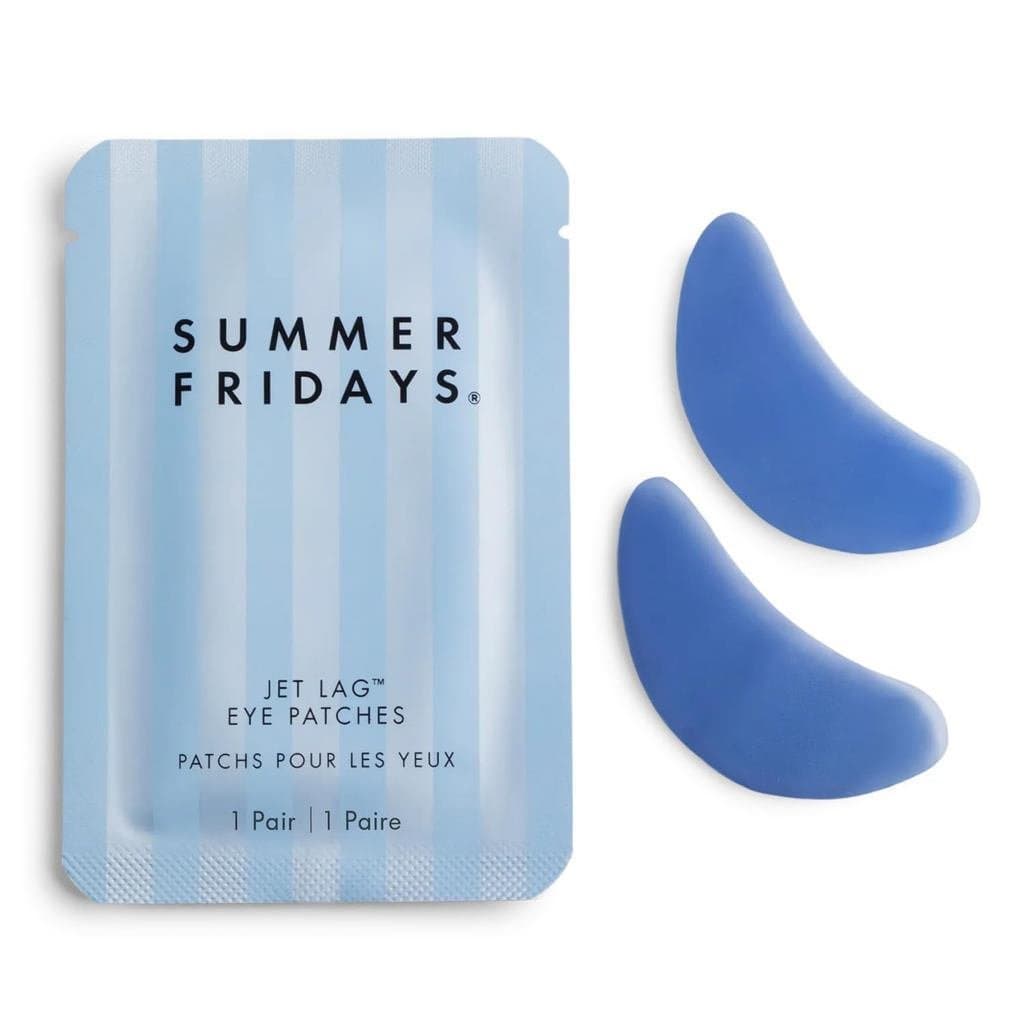Máscara para os olhos JetLader da SummerFridays - Máscara hidratante e desinflamante de hidrogel, contém cafeína e peptí
