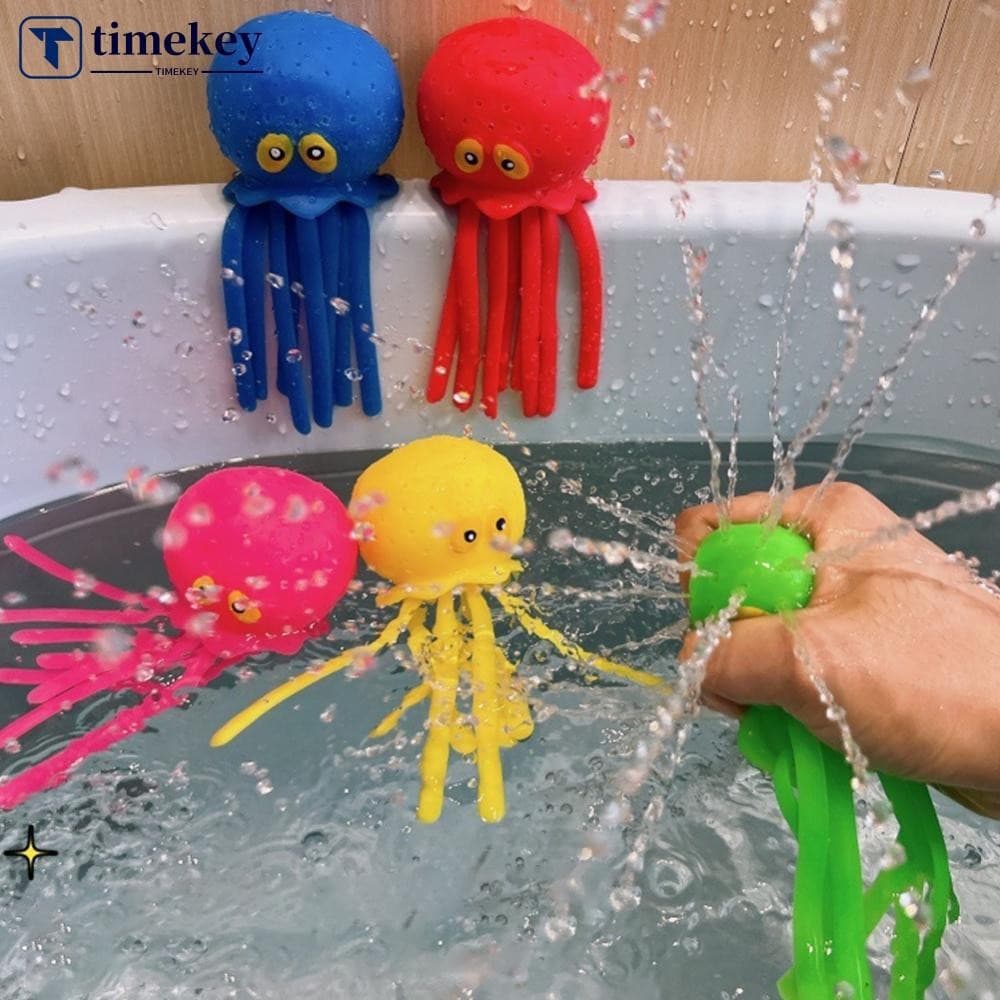 TIMEKEY Brinquedos De Banho Para Bebês , Esponja Absorvente De Polvo , Alívio Do Estresse Água , Piscina De Verão , Brin