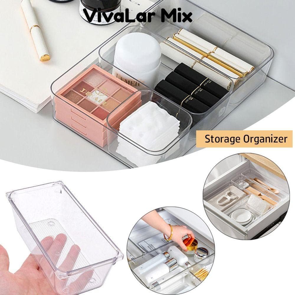 Caixa De Armazenamento De Mesa ORIGINALSTORE , Organizador Artigos Diversos S/M/L/XL/XXL , Plástico