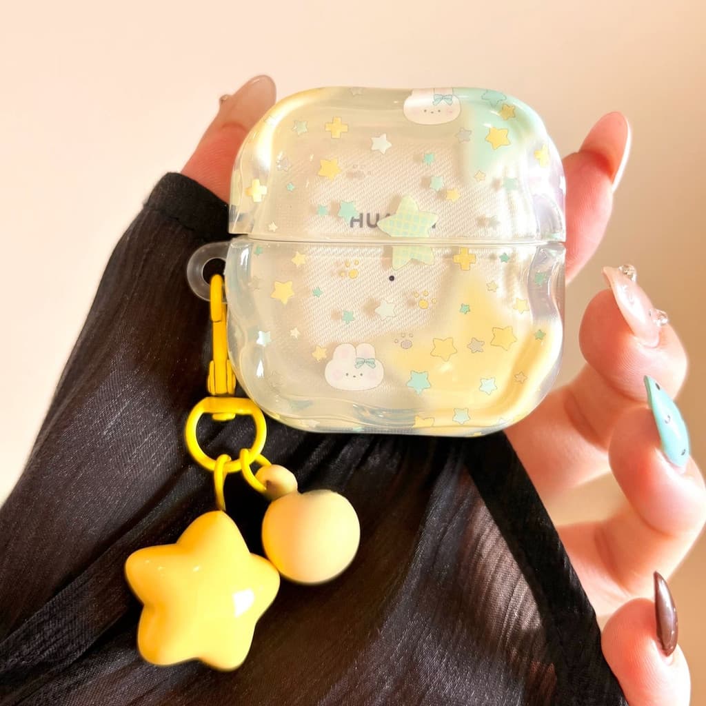 Dream Star Rabbit Adequado Para Huawei freeclip2 Capa De Fone De Ouvido Freebuds se2 se3 Onda Macia 6i Caixa bluetooth a