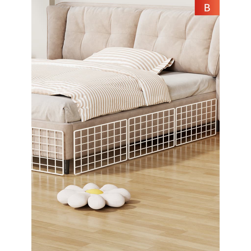 Defletor inferior da cama anti-gato cão grade folha sofá lacuna partição selo cama inferior sob cama cerca peitoril da j