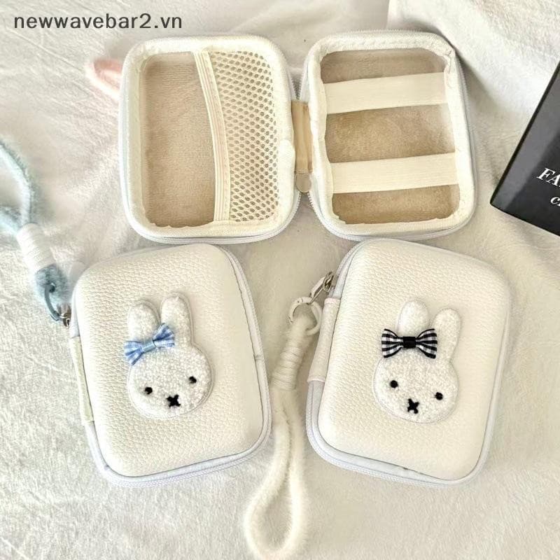 Saco De Armazenamento De Câmera 1 Peça Kawaii Coelho Maquiagem Ins Estilo Bonito À Prova De Choque E Resistente A Quedas