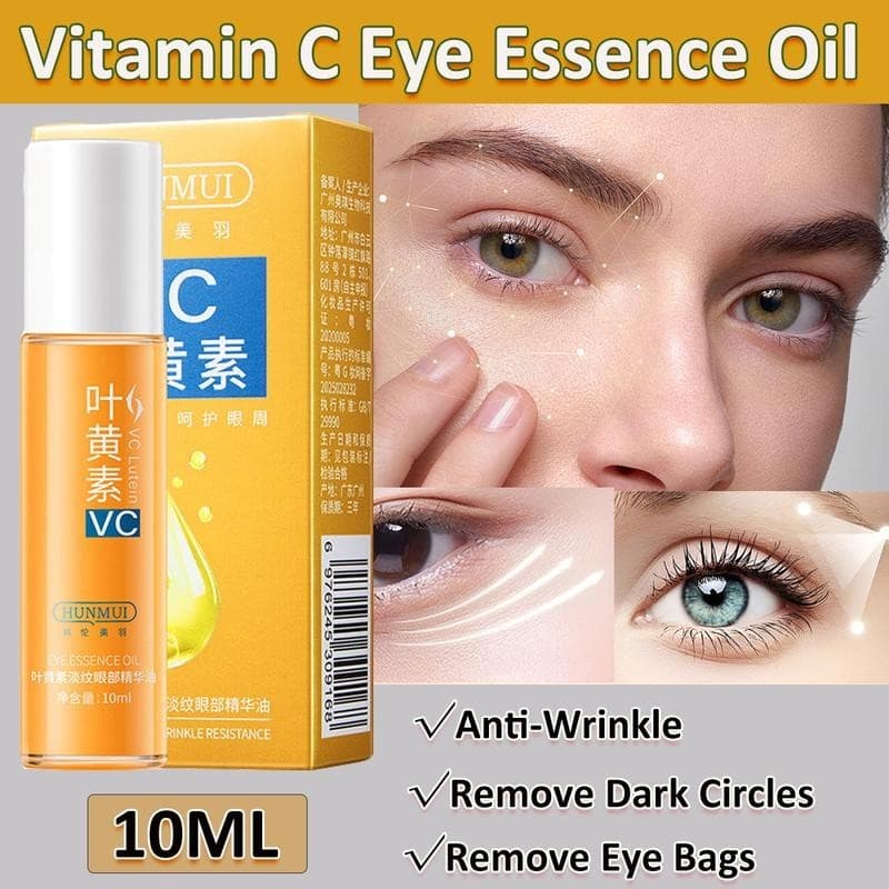 Óleo Essencial Para Olhos , Luteína VC , Antirrugas , Olheiras E Creme Remoção De Bolsas