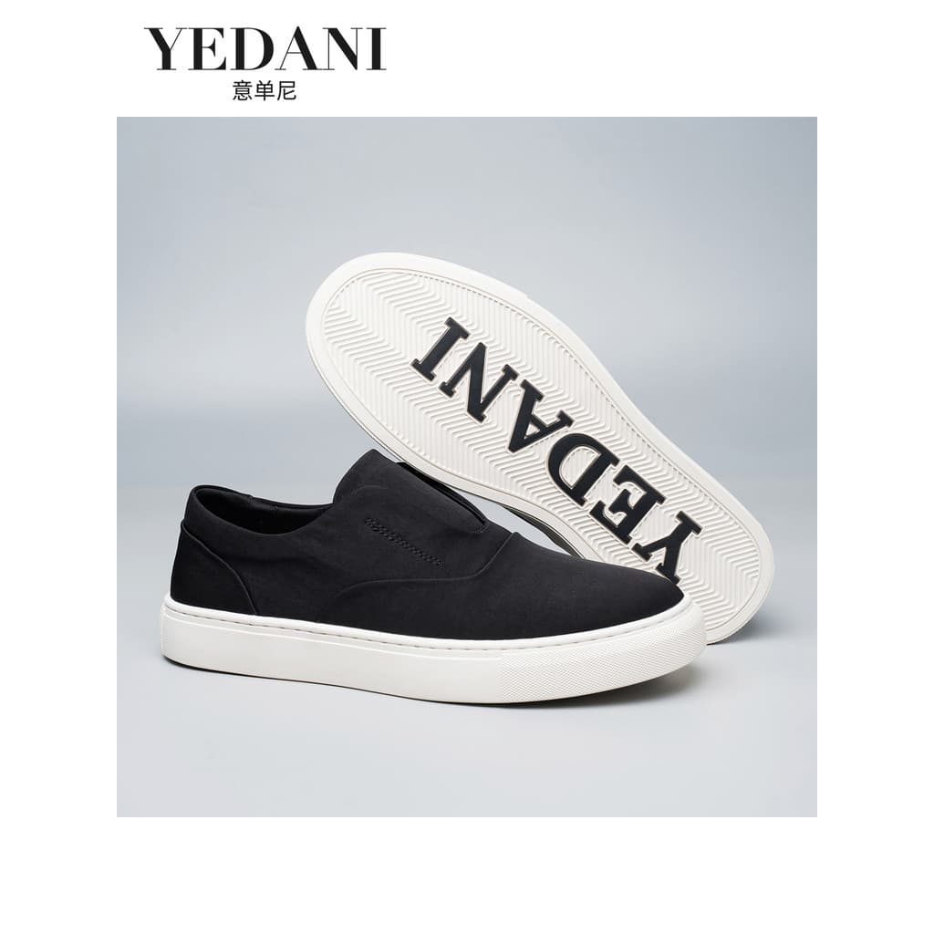Primavera outono masculino Casual deslizamento-em sapatos preguiçosos respirável velho pequim sapatos de lona outono na