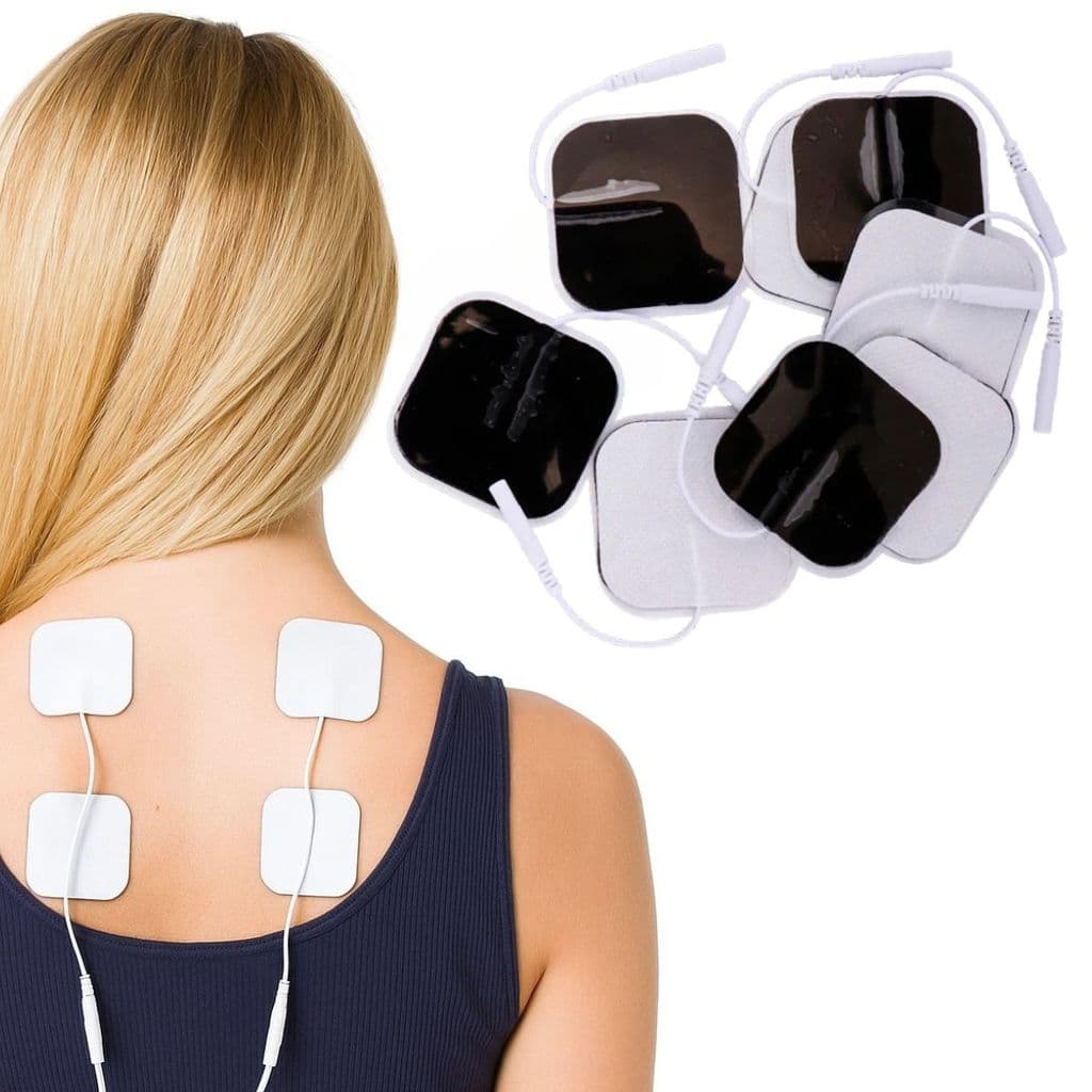 Kit 04/10/18 Eletrodo Adesivo 5x5cm Fisioterapia Massagem Tens Fes