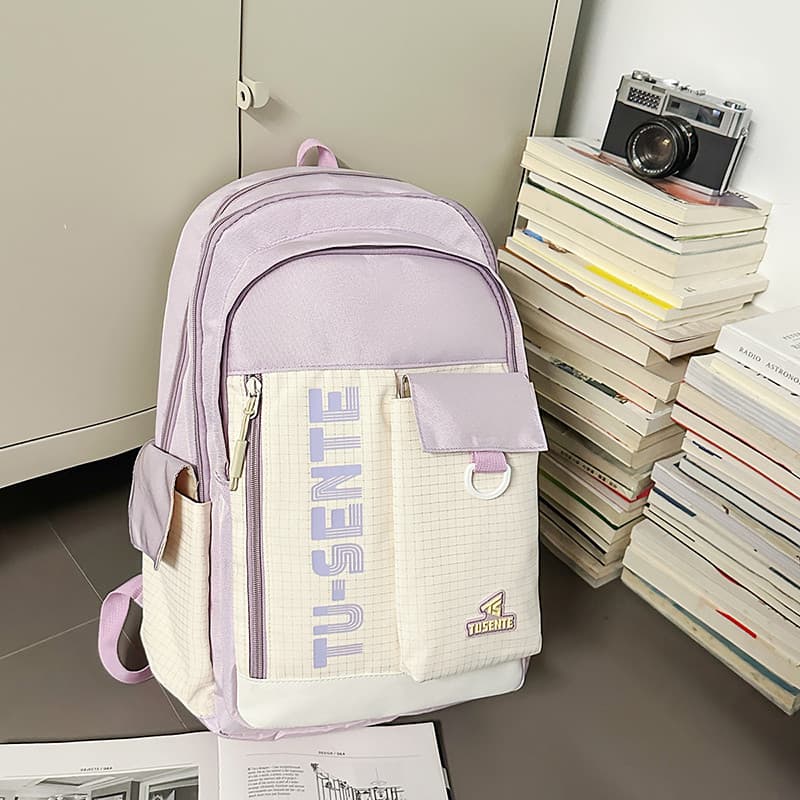 Mochila escolar feminina, bolsa de computador, bolsa de viagem masculina, grande capacidade, estudante universitário, es