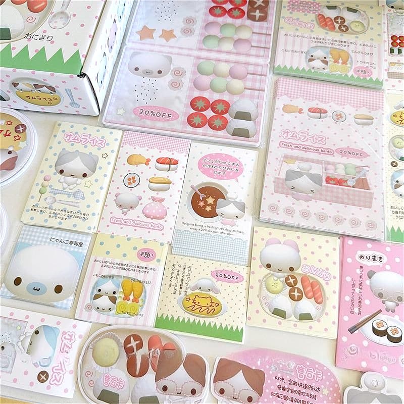 22 Pçs/Set Modelagem Dos Desenhos Animados Adesivo De Vedação Conjunto Cartão Material Embalagem Decoração DIY