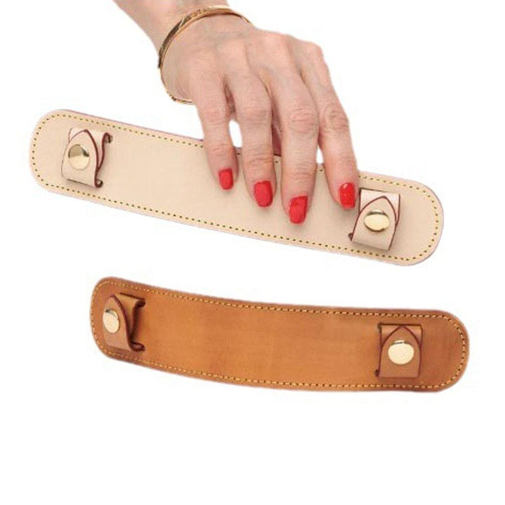 Almofadas de Descompressão para Alça de Bolsa LYNDON, Clipe de Fixação Largo em Couro PU, Estilo Coreano UYMI