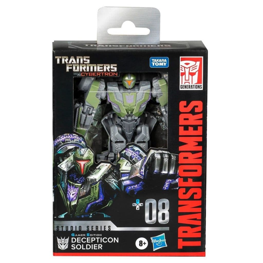 Hasbro Transformers Toy SS Game Series WFC GE-08 Transformadores Soldado Modelo Classe D
