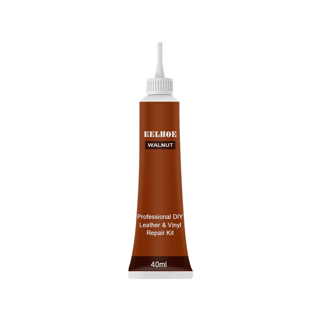 Creme Restaurador de Cor para Couro Automotivo EELHOE (Cor Nogueira) para Bolsas de Couro, Sapatos de Couro, Sofás de Co