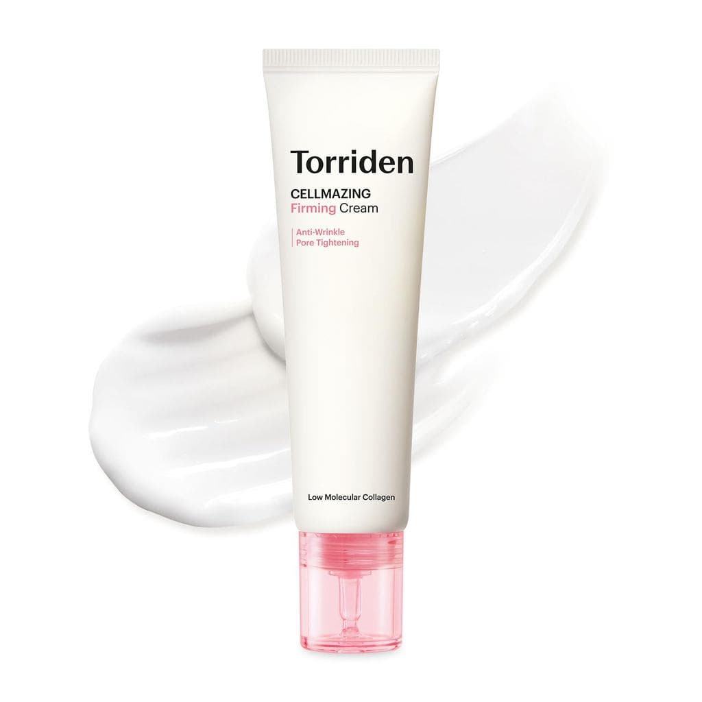 Torriden CELLMAZING Creme Firmador de Colágeno 60ml (2.02 fl oz) |     Melhora os poros soltos e as rugas |     Complexo
