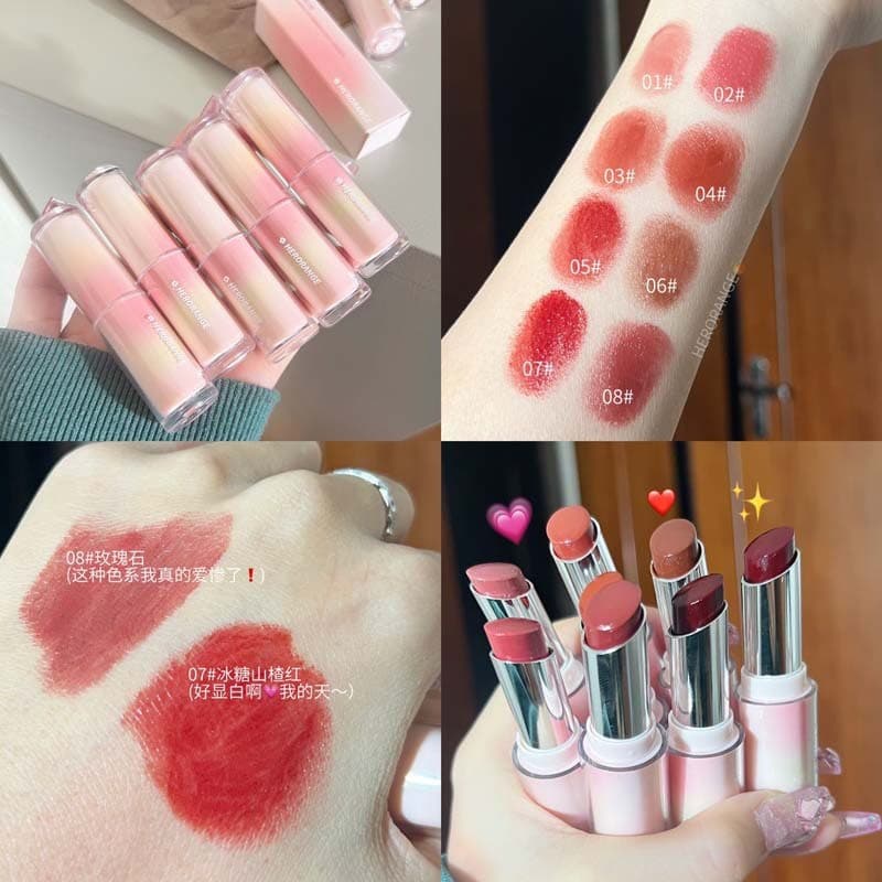 Condensado hidratante hidratante Gel labial brilho de água espelho reparação rachaduras secas Primer diário clareamento