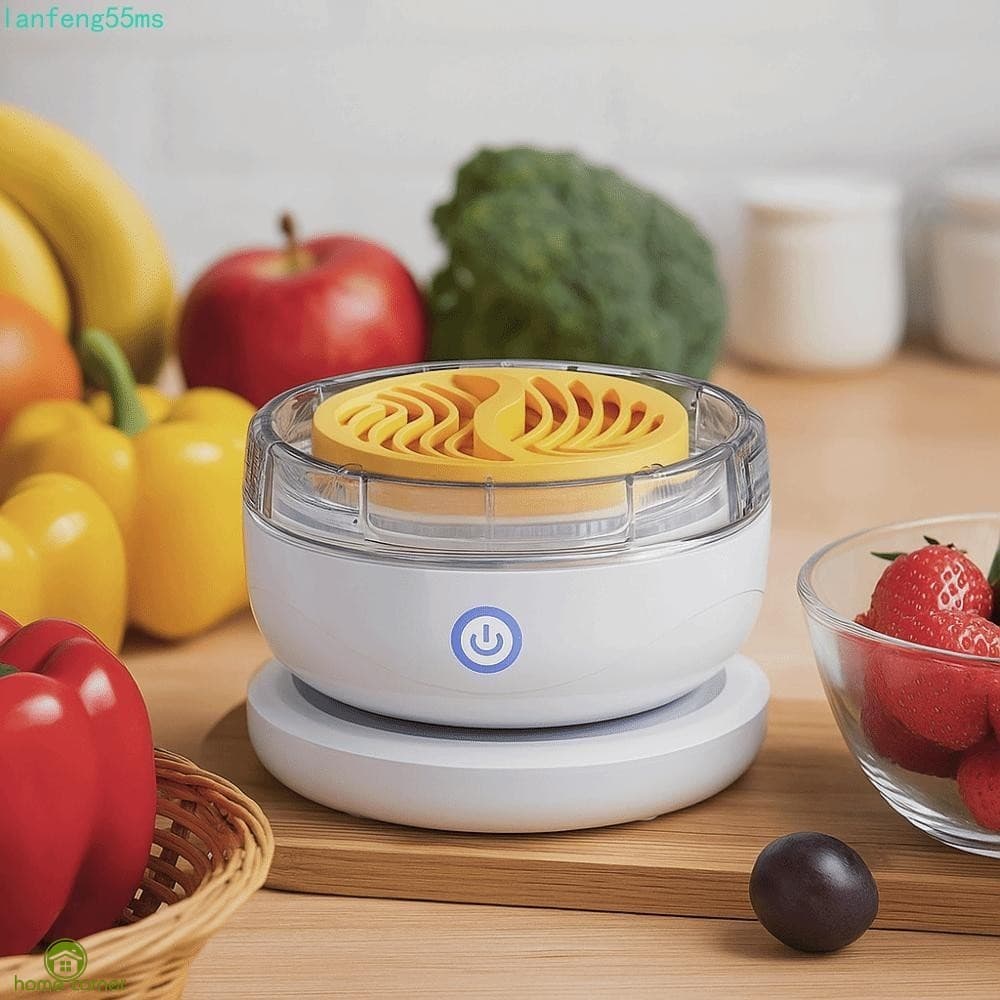 Lavadora De Frutas E Vegetais Sem Fio-Utensílio De Cozinha Para Remover Resíduos De Pesticidas