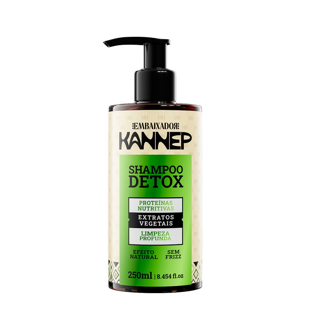 Shampoo Detox Kannep Embaixador Uso Diário - 250ml