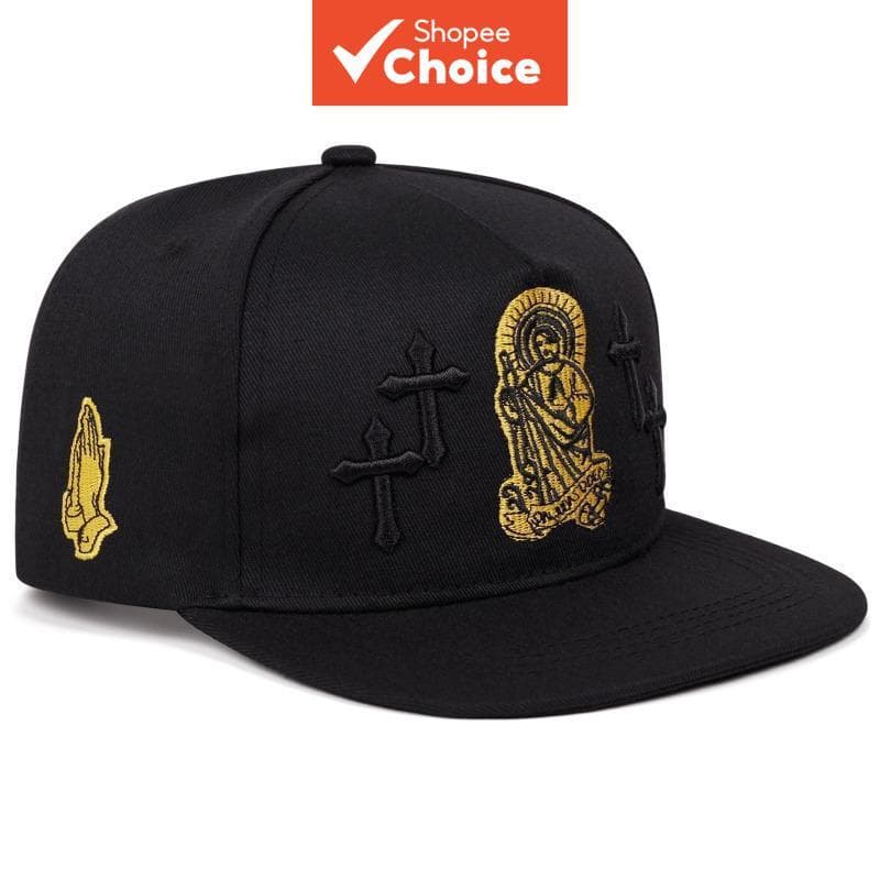 Moda Hip-Hop Esportivo Casual Masculino E Feminino Boné De Malha Ajustável Aba Plana Chapéu Sol Beisebol
